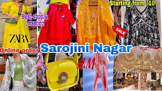 Sarojini Nagar Market Delhi | Latest summer collection 2023 with shop number | sarojini nagar market