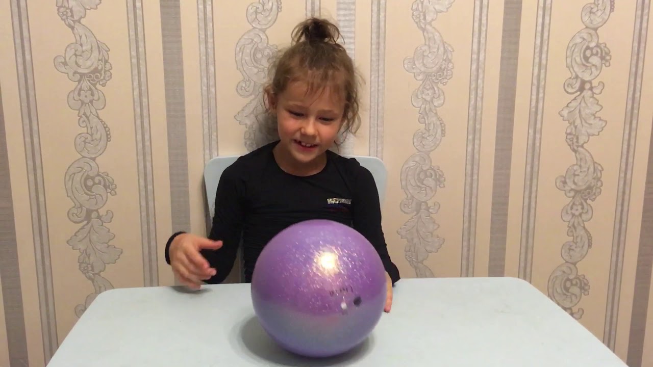 Мяч для художественной гимнастики Chacott 🌕 - YouTube