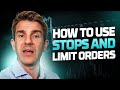 How to Use Stops and Limit Orders to Exit or Get into Trades 👍