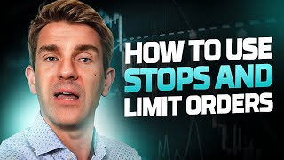 How to Use Stops and Limit Orders to Exit or Get into Trades 👍