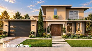 Warm Contemporary House Tour
