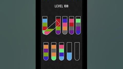 water sort puzzle level 108