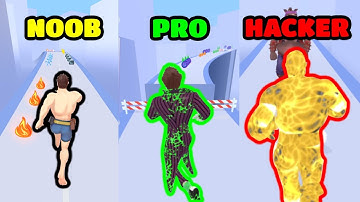 DNA Evolution 3D Gameplay - NOOB vs PRO vs HACKER (iOS/Android)