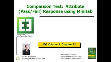 09-04 Lean Six Sigma Comparison Test Attribute Response using Minitab