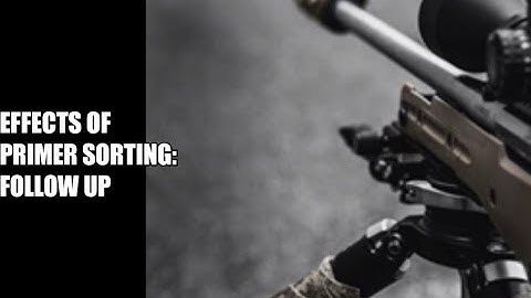Effects of Primer Sorting: Follow Up