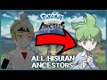 All Hisui ancestors in Pokemon Legends Arceus