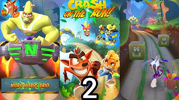 Crash Bandicoot: On The Run! | Android Game #2 Gameplay (Nitrus Brio