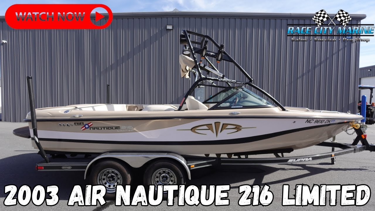 Used 2003 Nautique Air Nautique 216 Limited Boat For Sale In