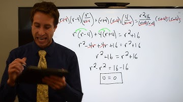 Solving Rational Equations and Inequalities Part 4