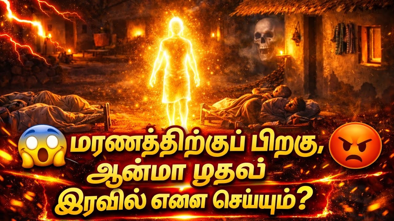 மரணத்திற்குப் பிறகு, ஆன்மா  இரவில் என்ன செய்யும்? #soul | Soul after death 