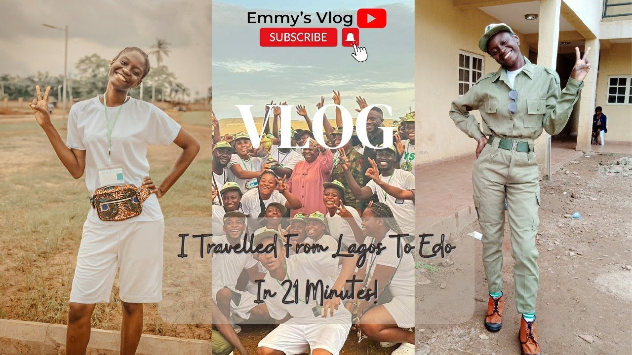 I Travelled From Lagos To Edo In 21 Minutes! 😱 NYSC Orientation Camp nysccamp nysc 