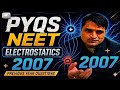 NEET 2007 Electrostatics PYQs