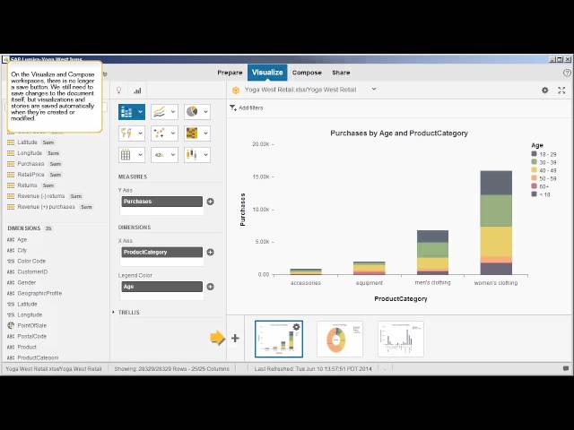 What's new in SAP Lumira 1.17