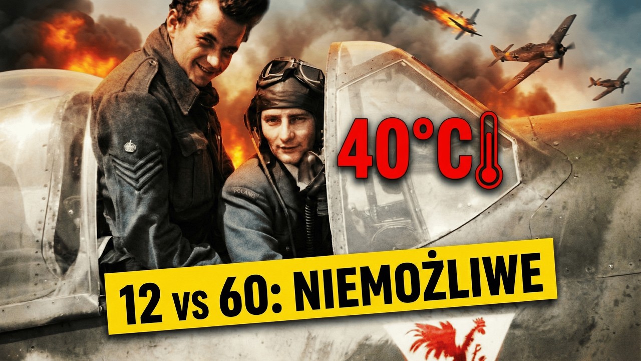 Niemcy drwili z „garstki” — aż chory Horbaczewski i 12 Polaków rozbiło formację 60 maszyn