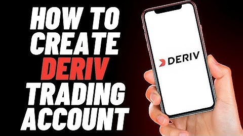 How To Create Deriv Trading Account (EASY)
