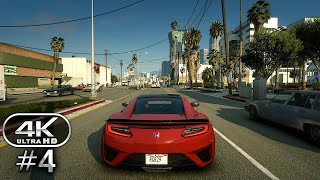 Grand Theft Auto 5 Gameplay Walkthrough Part 4 - PC 4K 60FPS No Commentary