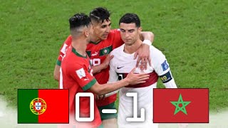 Portugal 0 - 1 Morocco ● ( Ronaldo Eliminated) ● World Cup 2022 Extended Highlights & Goals HD