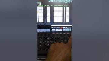 Jyoti machine tool data setting , same tool alarm