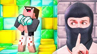 Воры ОГРАБИЛИ дом Самого БОГАТОГО Нуба в МАЙНКРАФТ! MINECRAFT Приколы