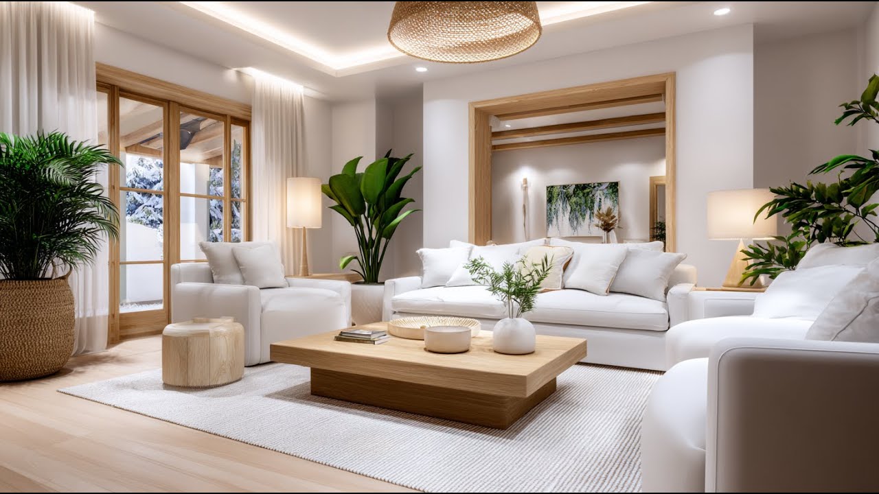 Modern Minimalist Winter Decorating Ideas for a Clean, Cozy, and Peaceful Home Atmosphere!