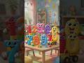 Learn Counting 1 to 10 with Colorful Toy Blocks 🔢🌈 | Fun Numbers for Kids | Farmer 3D USA #shorts