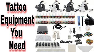 Tattoo Equipment For Beginners टट क समन Tamang Tattoos