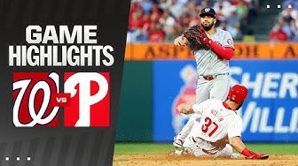 Nationals vs. Phillies Game Highlights (8/17/24) | MLB Highlights thumbnail