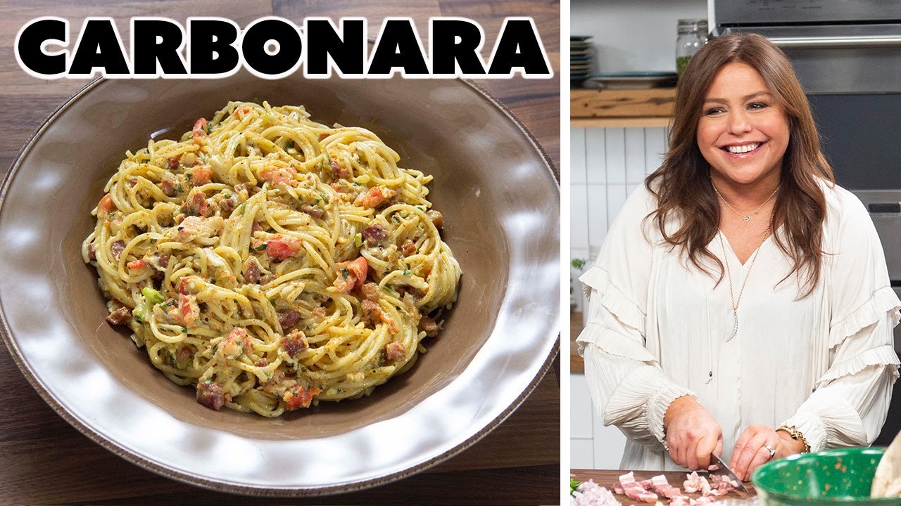 Rachael Ray Makes Carbonara with Crab | 30 Minute Meals with Rachael Ray | Food Network