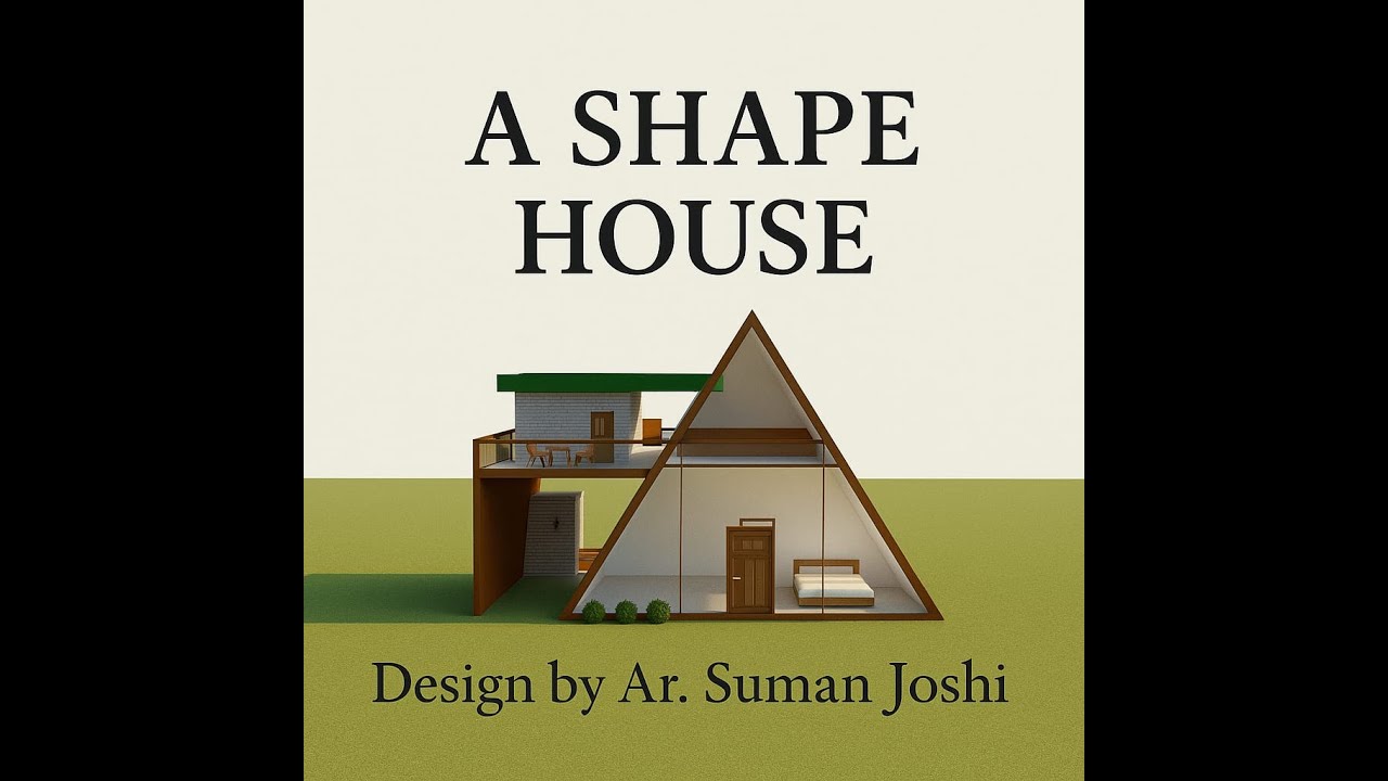 A SHAPE HOUSE#houseplan #autocad #sketchupdesign #eleganthomes - YouTube