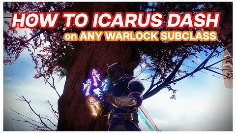 How To "ICARUS DASH" on ANY Warlock Subclass!