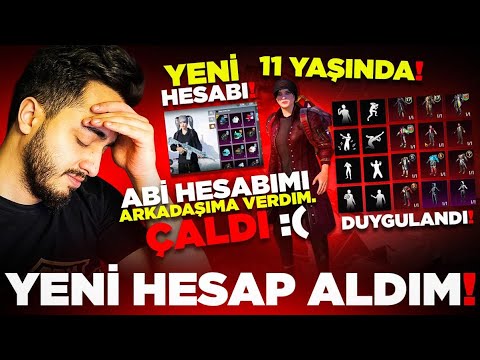 ARKADAŞI HESABINI ÇALMIŞ! 11 YAŞINDA TAKİPÇİME BUZ DİYARLI HESAP ALDIM! PUBG Mobile