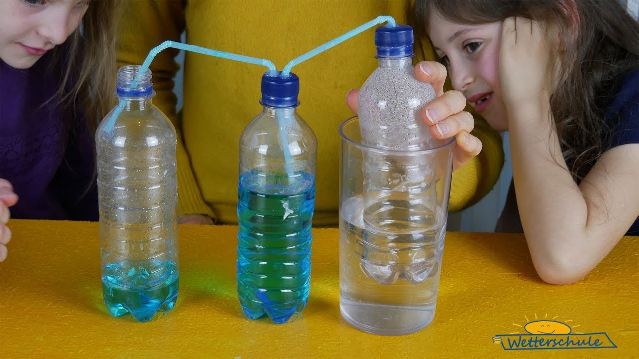 Warme Luft dehnt sich aus - Experiment - YouTube