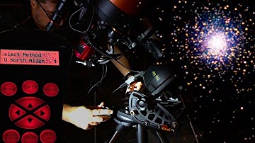 Polar Aligning Celestron 6SE 8SE Wedge Using Hand Controller & Imaging Globular Cluster M15
