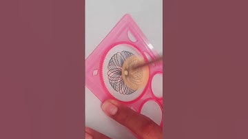 amazing Spirograph view #shorts #satisfying #art #diy#relaxing #craft #toys #drawing #relax