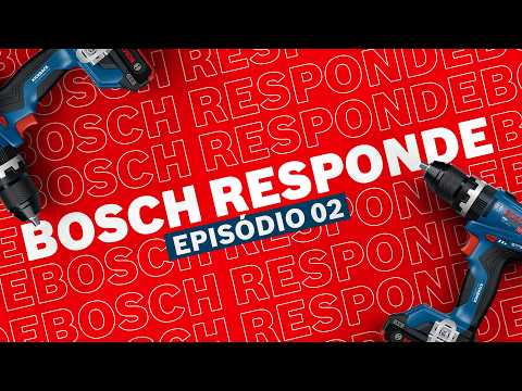 Bosch Responde - a melhor parafusadeira pra você