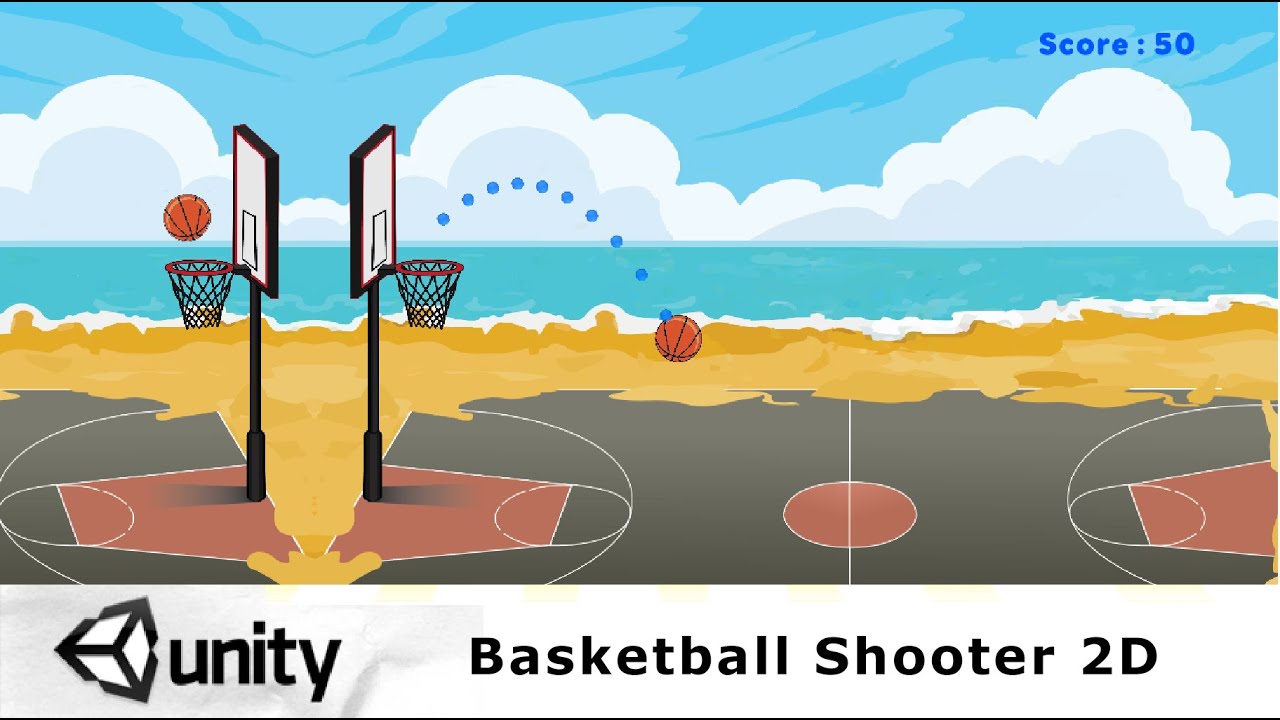Unity2d Basketball Shooter 2D Demo
