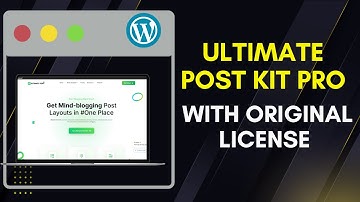 Download Ultimate Post Kit Pro With License Key | Ultimate Post Kit Pro For Elementor