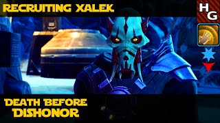 SWTOR KotFE ► Xalek: Death Before Dishonor ► Jedi Consular [Male]