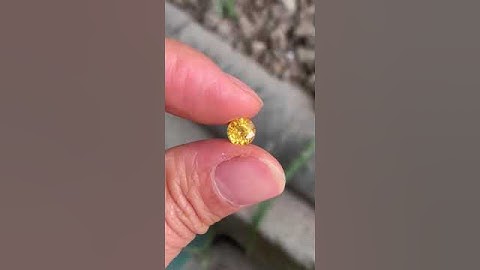 Saphire vàng 1.3ct khối bông cức sáng đẹp giá 2.1 triệu #gemstone #ruby #gem #love #sapphire