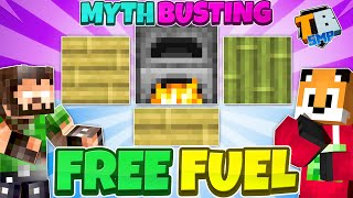Myth Busting » WHAT'S THE BEST FREE FUEL? « Truly Bedrock SMP [45]