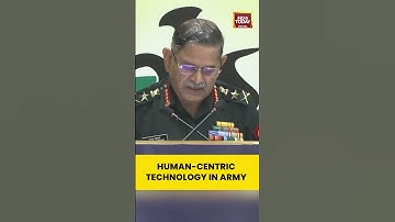 COAS Gen Upendra Dwivedi on Industry 5.0 & Human-Centric Tech in Indian Army | India Today