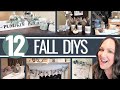 12 BEST OF FALL HOME DECOR DIYS | HIGH END DIYS  |  RUSTIC FALL DIYS |  FALL DIYS COMPILATION