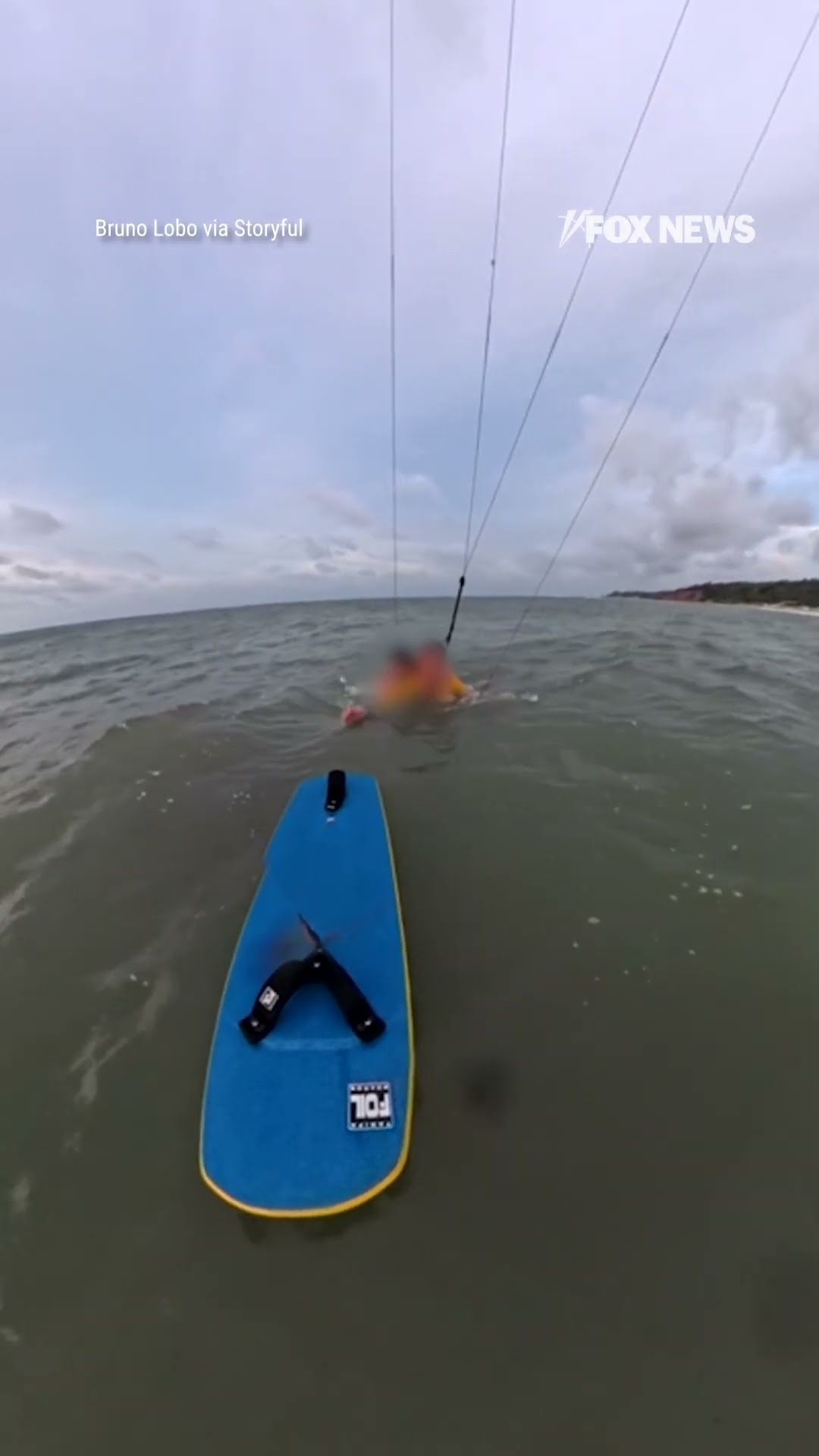 Olympic kitesurfer saves woman from drowning at sea