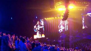 Foo Fighters 2015 Broken Leg Tour Dave Grohl, Rami Jaffee Accordion My Hero