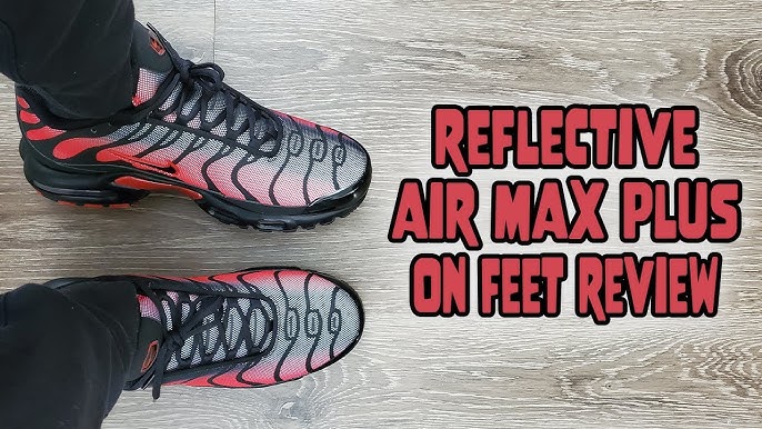 Nike Air Max Plus Bred Reflective + Academy Set - Tee & Shorts