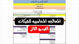 الفيديو الثاني | المعالجه المحاسبيه للشيكات