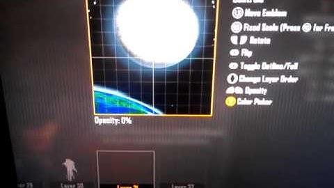 Black ops 2 space earth and moon emblem tutorial