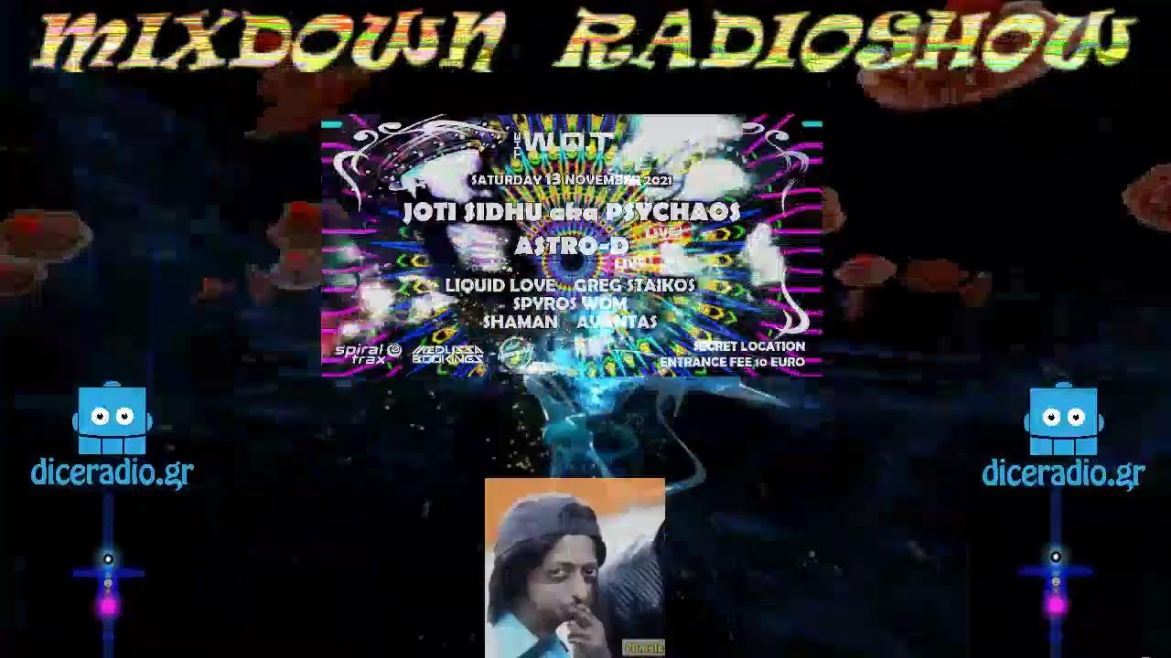 MIXDOWN RADIOSHOW 10/11/21 www.diceradio.gr
