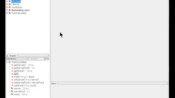 자바 실습 동영상: NetBeans IDE를 이용한 TCP 서버/클라이언트 프로그래밍