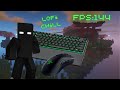 Minecraft bedwars serenity conquer the game with relaxing lofi beats144fps 1080p